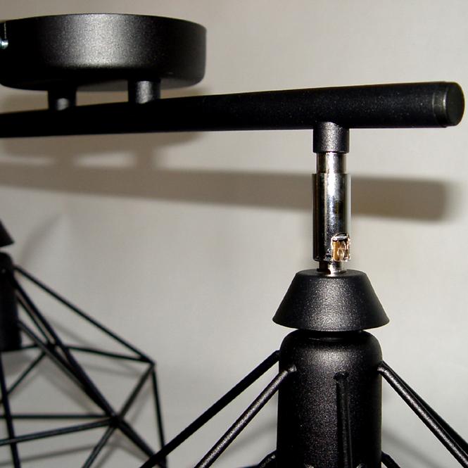 Lampa Szach 2711/Z-B-2 čierna Lw2,5