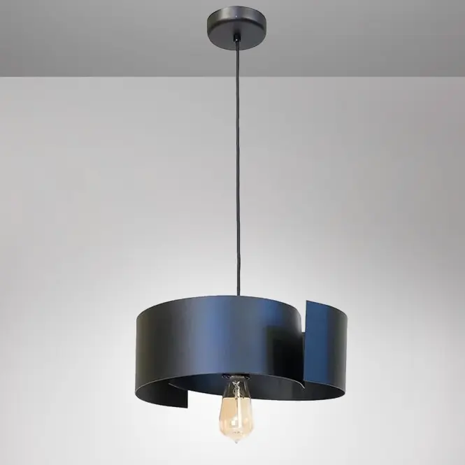 Závesné svietidlo Twist 2705/Z-B-1 Čierna Lw1
