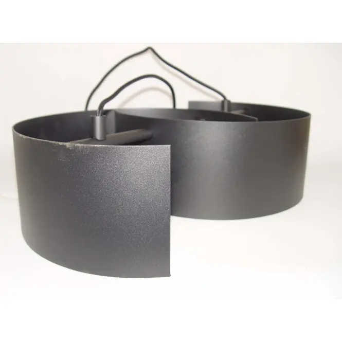 Závesné svietidlo Twist 2706/Z-B-2 čierne Lw2