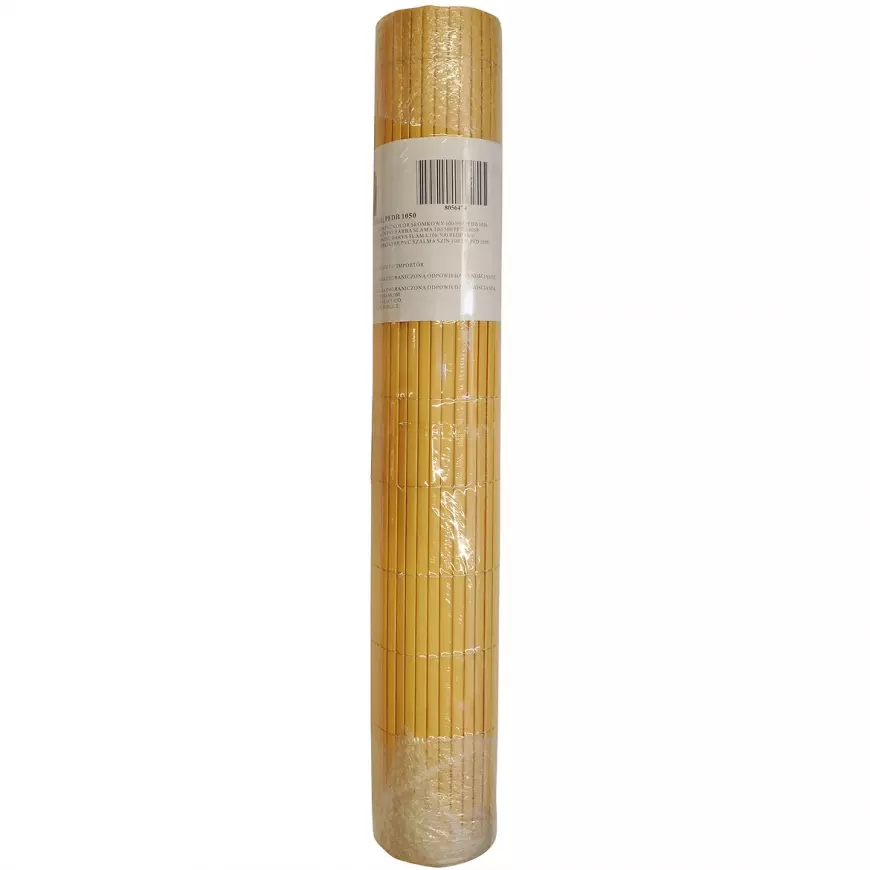 Balkónová zástena PVC farba slamy 100/500 PFDB 1050