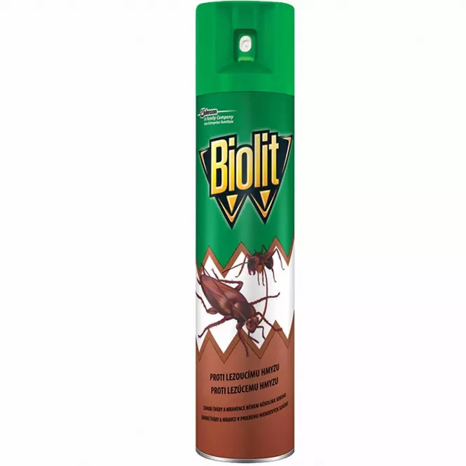 BIOLIT Sprej proti lezúcemu hmyzu 400 ml
