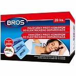  BROS Náplň vankúšiky do odparovača proti komárom 20 ks