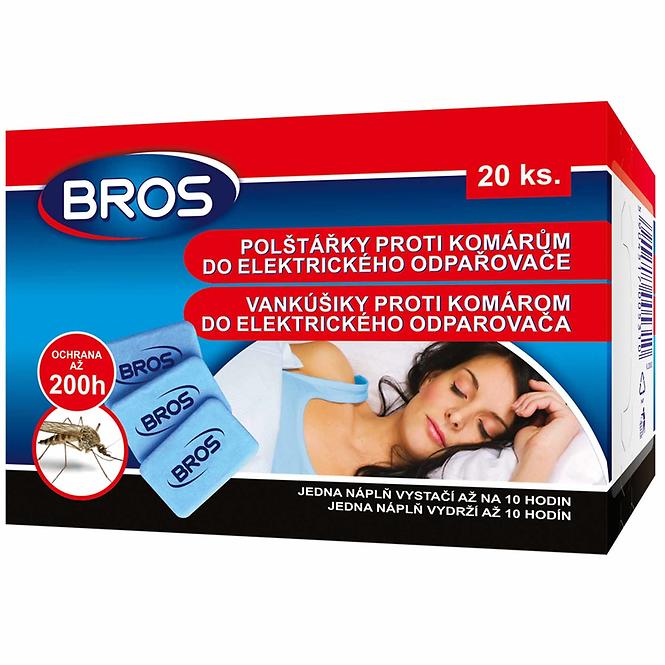  BROS Náplň vankúšiky do odparovača proti komárom 20 ks