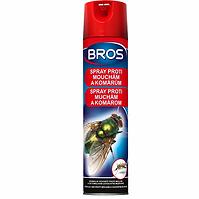 BROS Sprej proti muchám a komárom 400 ml