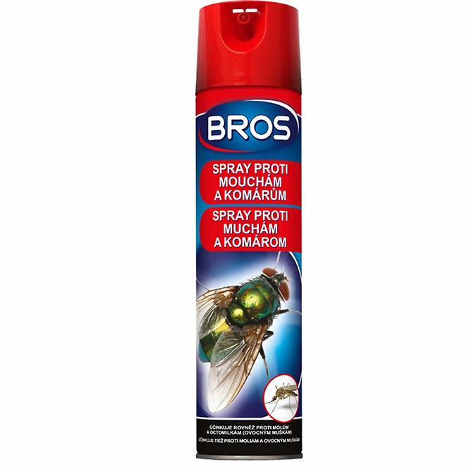 BROS Sprej proti muchám a komárom 400 ml
