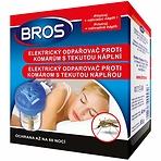 Odparovač BROS elektrický proti komárom tekutá náplň 46 ml