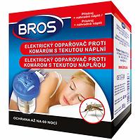 Odparovač BROS elektrický proti komárom tekutá náplň 46 ml