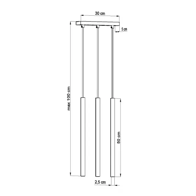 Luster Padova 3 biely A-466,4
