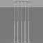 Luster Padova 4 biely A-468