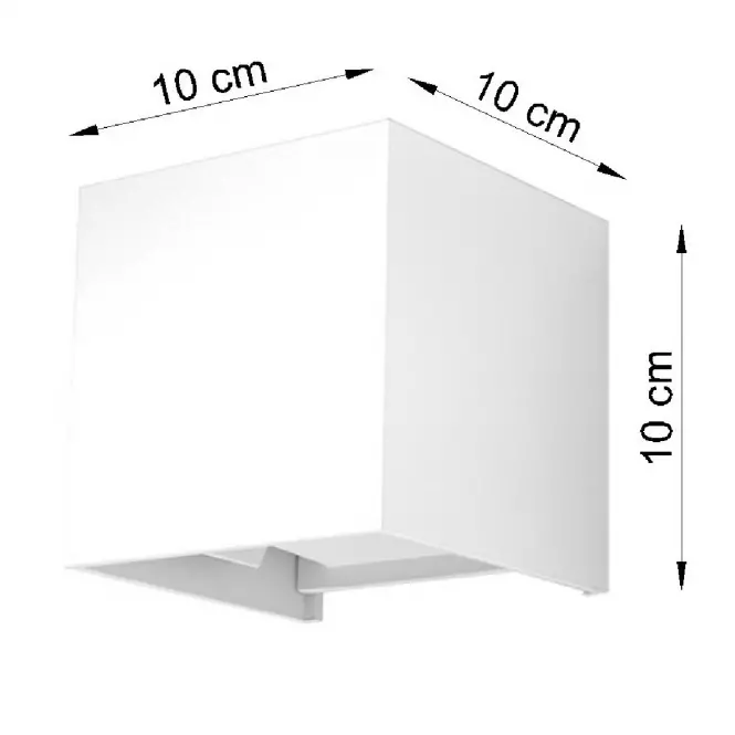 Nástenná lampa Filadelfia WHITE LED