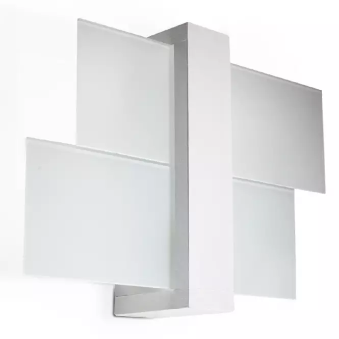 Nástenná lampa Luizjana 1 WHITE A-0