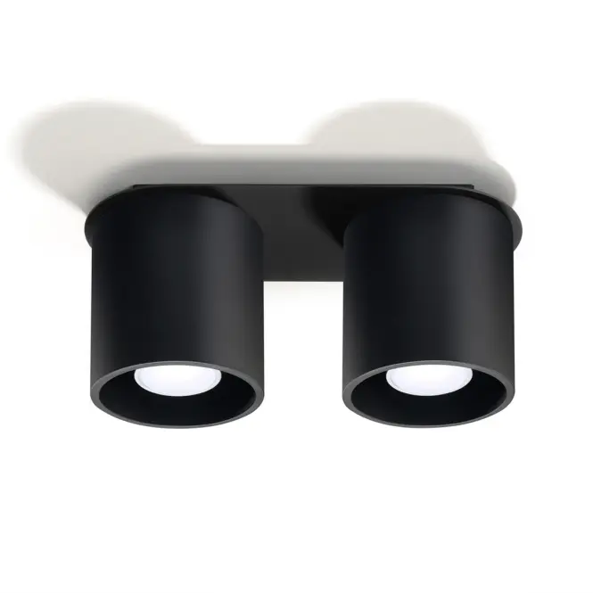 Stropná Lampa Orlando 2 BLACK A-054,3