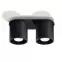 Stropná Lampa Orlando 2 BLACK A-054,3