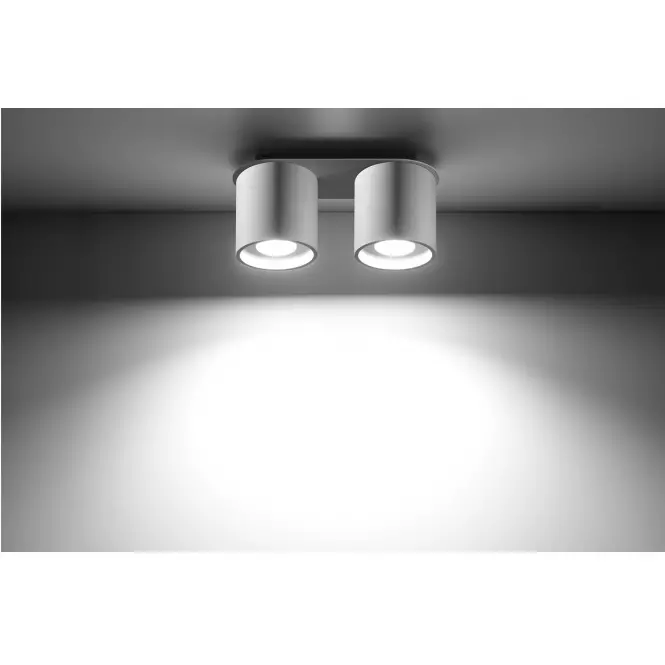 Stropná Lampa Orlando 2 WHITE A-056