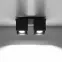 Stropná Lampa Dallas 2 BLACK A-063