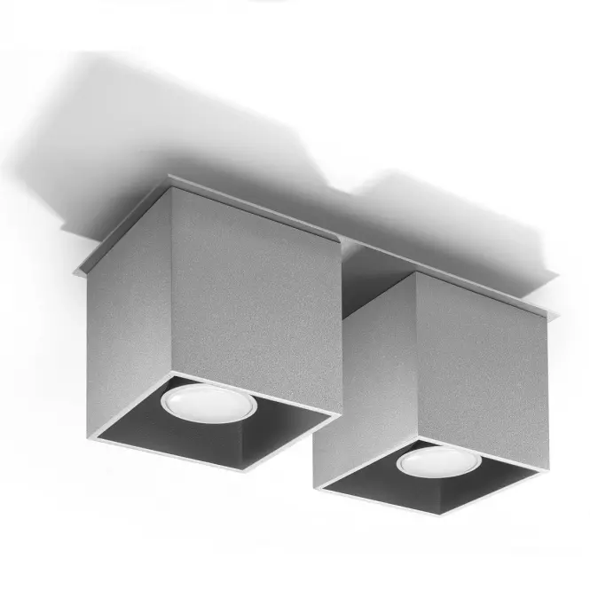 Stropná Lampa Dallas 2 GREY A-064