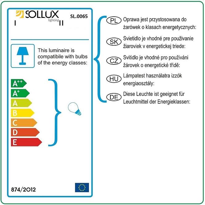 Stropná Lampa Dallas 2 WHITE A-065