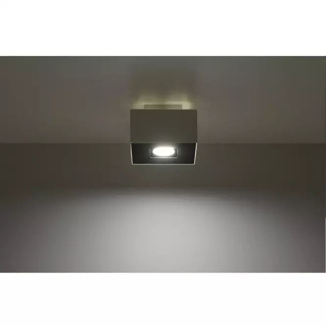Stropná Lampa Atlanta 1 WHITE A-066