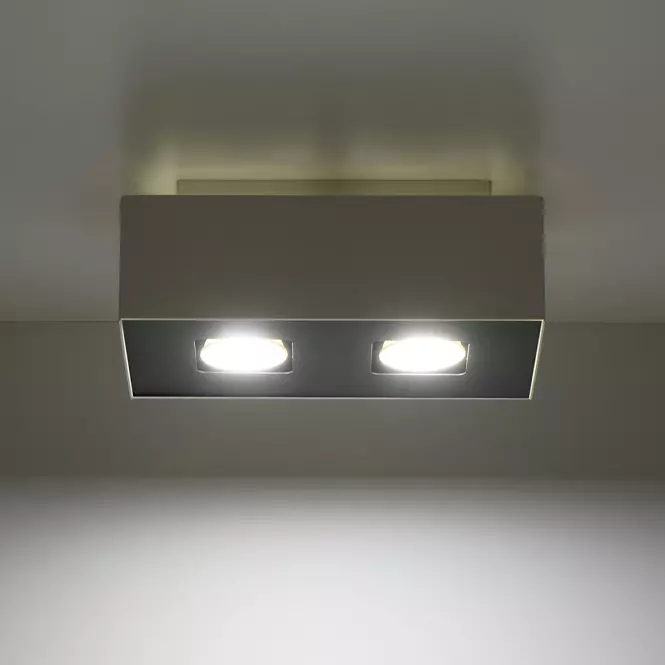 Stropná Lampa Atlanta 2 WHITE A-067