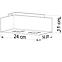 Stropná Lampa Atlanta 2 WHITE A-067,4