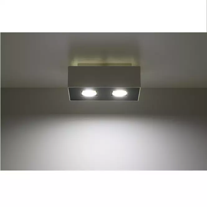 Stropná Lampa Atlanta 2 WHITE A-067