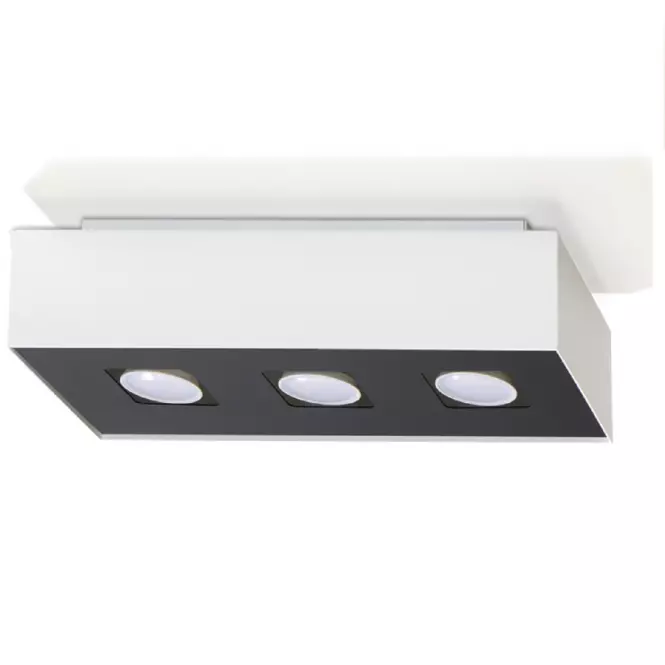 Stropná Lampa Atlanta 3 WHITE A-068