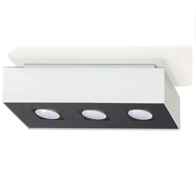 Stropná Lampa Atlanta 3 WHITE A-068,2