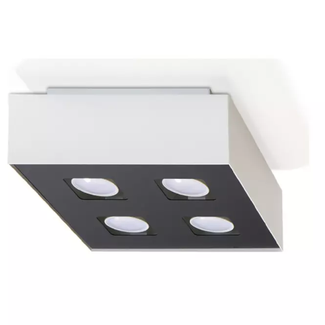 Stropná Lampa Atlanta 4 WHITE A-069