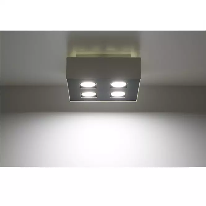 Stropná Lampa Atlanta 4 WHITE A-069