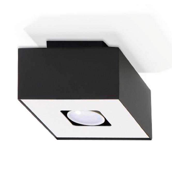 Stropná Lampa Atlanta 1 BLACK A-070