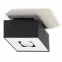 Stropná Lampa Atlanta 1 BLACK A-070,3