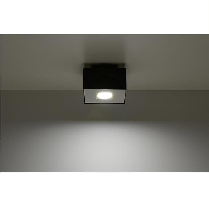 Stropná Lampa Atlanta 1 BLACK A-070