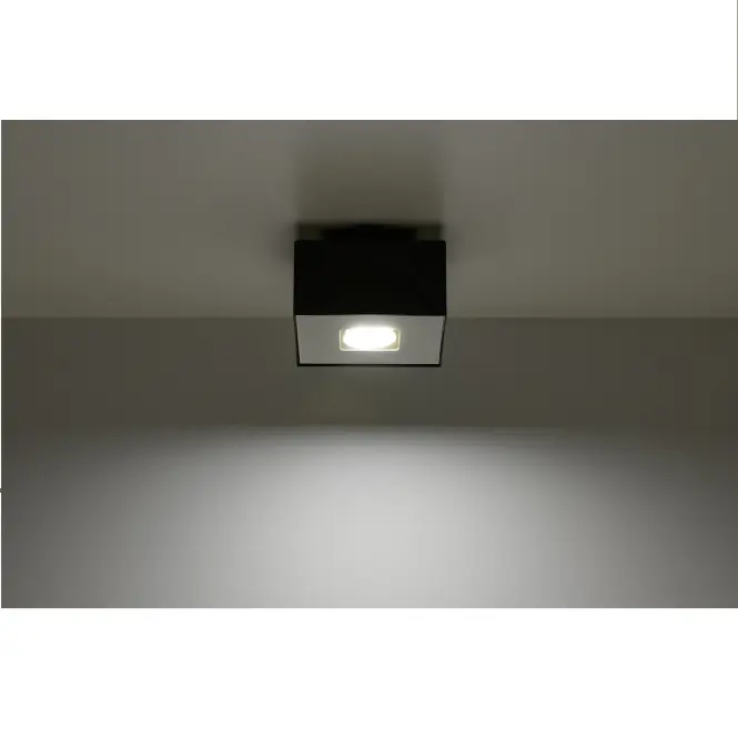 Stropná Lampa Atlanta 1 BLACK A-070,5