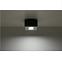 Stropná Lampa Atlanta 1 BLACK A-070,5