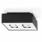 Stropná Lampa Atlanta 2 BLACK A-071,2