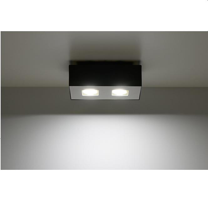 Stropná Lampa Atlanta 2 BLACK A-071