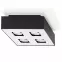 Stropná Lampa Atlanta 4 BLACK A-073,2
