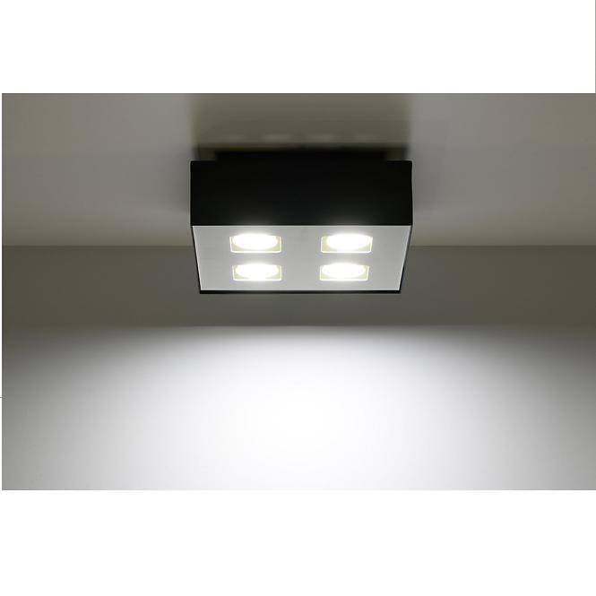 Stropná Lampa Atlanta 4 BLACK A-073