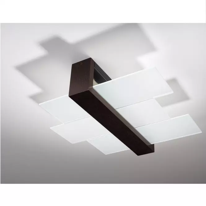 Stropná Lampa Luizjana 2 WENGE A-07