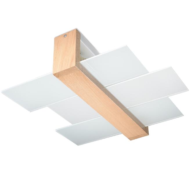 Stropná Lampa Luizjana 2 NATURAL WO