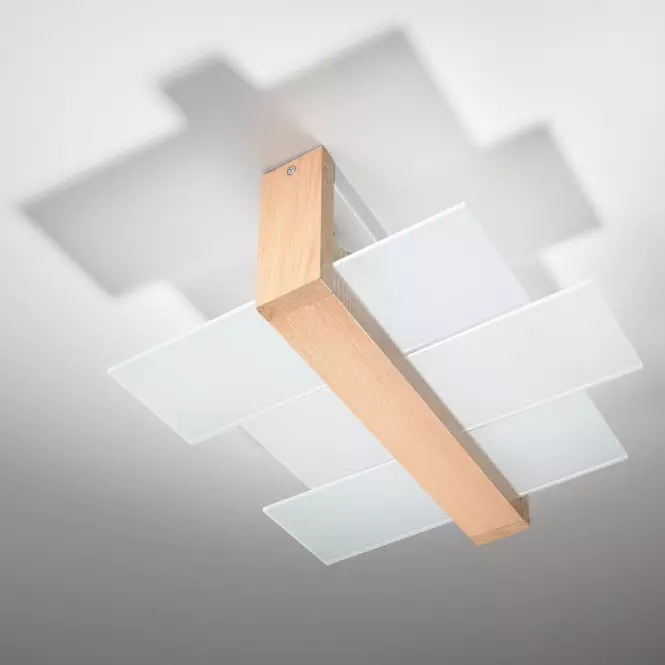 Stropná Lampa Luizjana 2 NATURAL WO