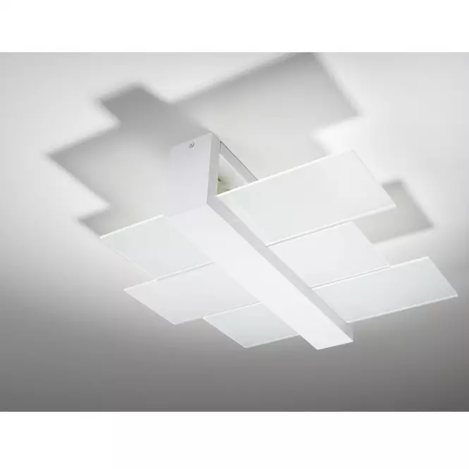 Stropná Lampa Luizjana 1 WHITE A-07