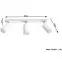 Stropná Lampa Oregon 3 WHITE A-089,4