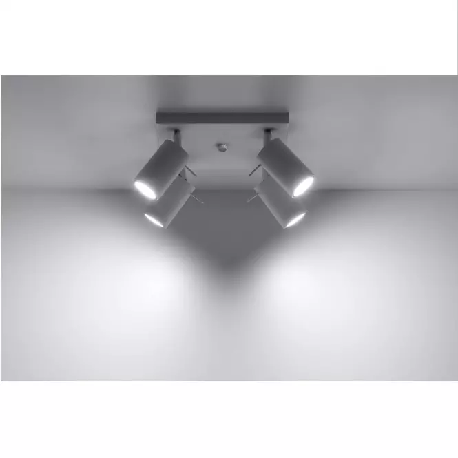 Stropná Lampa Oregon 4 WHITE A-090
