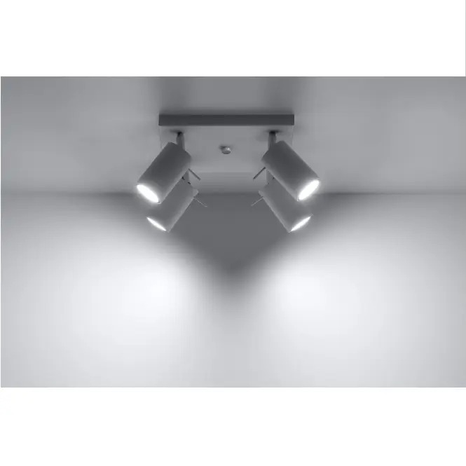 Stropná Lampa Oregon 4 WHITE A-090,5