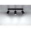 Stropná Lampa Oregon 3 BLACK A-093,5