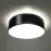 Stropná Lampa Nebraska 35 BLACK A-1