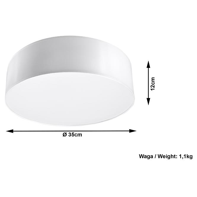 Stropná Lampa Nebraska 35 WHITE A-1