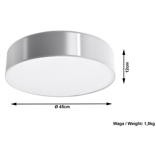 Stropná Lampa Nebraska 35 GREY A-12