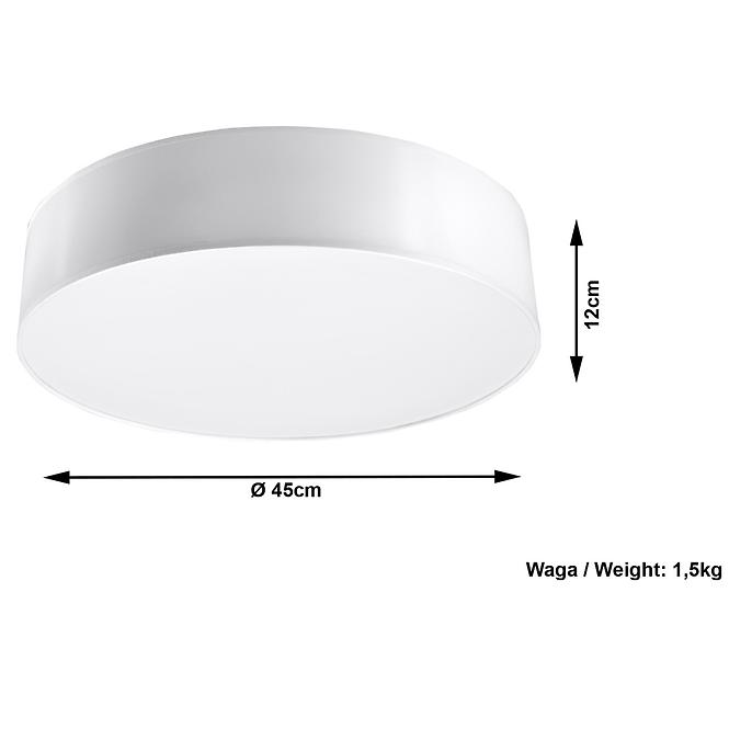 Stropná Lampa Nebraska 35 WHITE A-1
